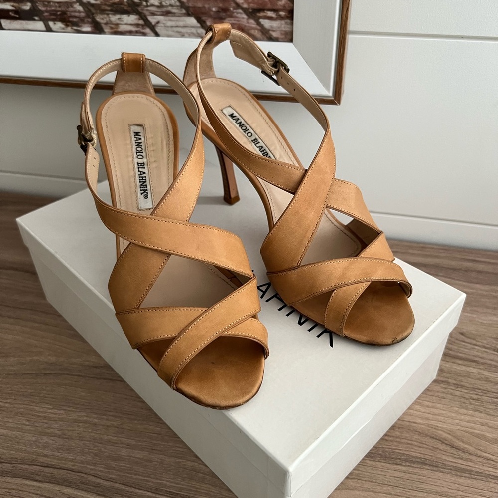 Manolo Blahnik heels /  sandals 36.5
